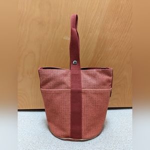 SOLD Hermes vintage saxo mm orange/red very rare